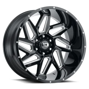 Vision Wheel Off-Road – 361 SPYDER – Black – 20″x12″ -51mm – Summer Wheels – 361-20273GBMS-51